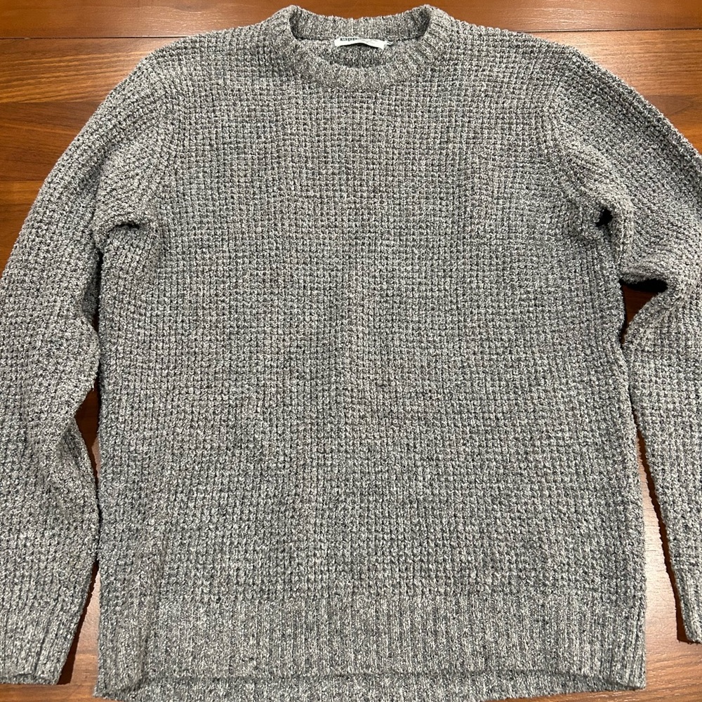 Wellen Men's Gray Crewneck Sweater